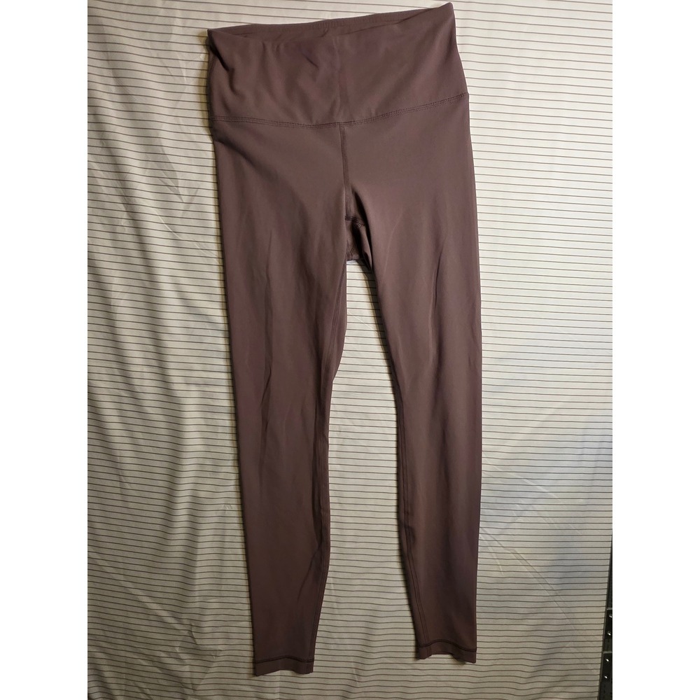1340 Yogalicious Womens High Waisted Leggings Mauve Brn Sm Activewear Yoga Pants